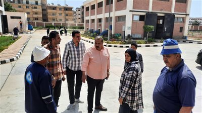 رئيس مياه دمياط يتفقد محطة مياه دمياط لمتابعة التشغيل وجودة الخدمة