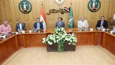 تفاصيل هامة في اجتماع محافظ المنوفية بالمجلس الاقليمي للصحة بالمحافظة 