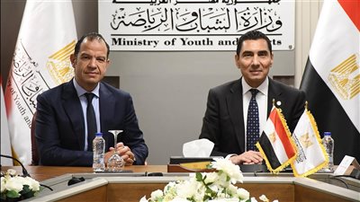 وزير الرياضة يهنيء سيف الوزيري لاختياره نائبًا لرئيس الشركة المتحدة للخدمات الإعلامية 