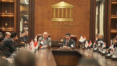 رئيس جامعة المنصورة يزور جامعة المعقل العراقية لبحث تعزيز التعاون الأكاديمي