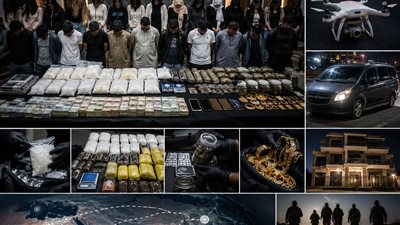 سقوط أخطر تشكيل دولي لتجارة المخدرات في مصر