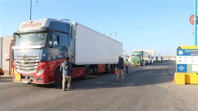 نشاط متزايد بخط الرورو في ميناء دمياط لدعم تجارة الخليج