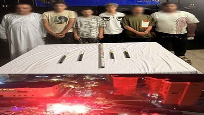 واقعة إشعال «الشماريخ» بشوارع مدينة نصر بالقاهرة