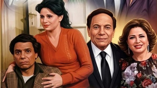 عادل إمام وإلهام شاهين