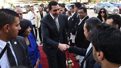 جوهر نبيل يشهد نهائي بطولة الجمهورية للفروسية لاتحاد الإعاقات الذهنية