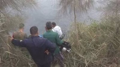 مصرع ربة منزل غرقا في مياه البحر اليوسفي بالمنيا 