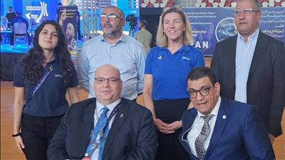 ايهاب حسنين في بطوله إفريقيا لرفع الأثقال بالجزائر
