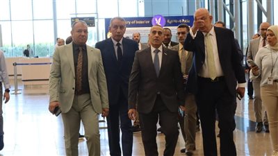 اللجنة العليا للتفتيش الأمني والبيئي تتفقد مطار سفنكس الدولي لمتابعة كفاءة التشغيل والأمن والسلامة