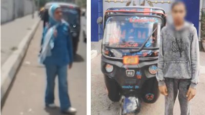 ضبط سائق الـ«توك توك» مرتكب الأفعال الخادشة للحياء أمام فتاة بالإسكندرية