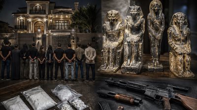 عمليات نصب بالتماثيل الفرعونية المزيفة