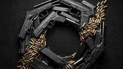 سقوط أخطر تاجر طبنجات وذخائر بحلوان 