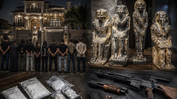 عمليات نصب بالتماثيل الفرعونية المزيفة
