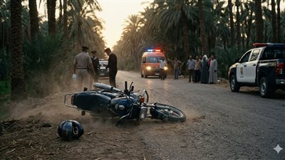 حادث مأساوي على الطريق الزراعي بقوص ينهي حياة شاب