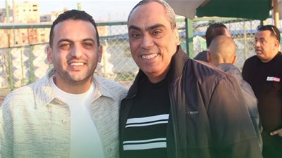 ‏ خميس وميدو يدعمان أحمد عمر وجهازه المعاون لكرة السلة 
