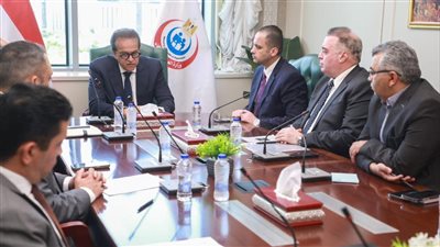 وزير الصحة يبحث مع شركتي STM وRVG تعزيز التعاون في المشروعات القومية والتحول الرقمي