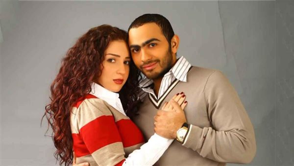 مي عز الدين وتامر حسني