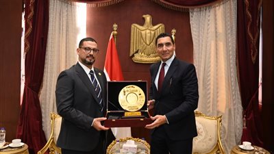 وزير الشباب والرياضة يلتقي نظيره الليبي لبحث سبل تكثيف التعاون المشترك