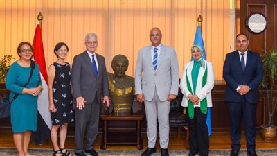 محافظ الاسكندرية يستقبل القائم بأعمال السفير الأمريكي بمصر