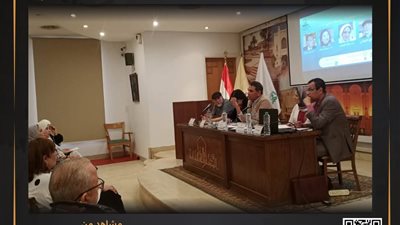 ندوة بالمجلس الأعلى للثقافة تناقش آفاق تلاقي الفن التشكيلي والعلوم الإنسانية..صور