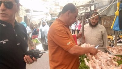 بالصور...حملة مكبرة لرئيس مدينة زفتي لضبط الأسواق ورفع الاشغالات