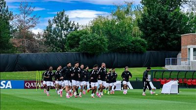 منتخب مصر يواصل تدريباته بملعب جوانزاجا استعدادًا لمواجهة بلجيكا 