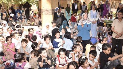 «بستان الإبداع» يحتفل بجولته الـ50 وسط إقبال كبير من الأطفال في متحف راتب صديق بالمنيب