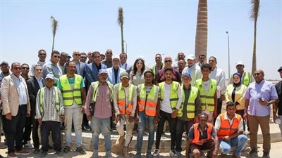 وزيرة الإسكان تتفقد مشروع «بيت الوطن» بالقاهرة الجديدة 