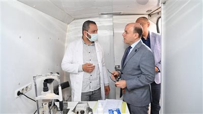 بالصور.. الكشف الطبي على 1987 مواطنًا مجانا بقرية أسديمة بمركز كفر الزيات