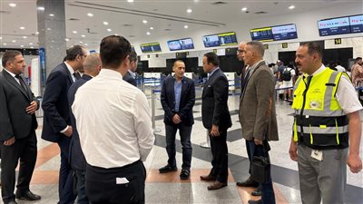 اللجنة العليا للتفتيش الأمني والبيئي في جولة تفقدية بمطار شرم الشيخ الدولي