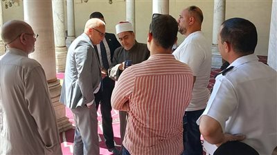 أوقاف دمياط تستعرض التاريخ الإسلامي أمام السفير السويدي بمسجد عمرو بن العاص