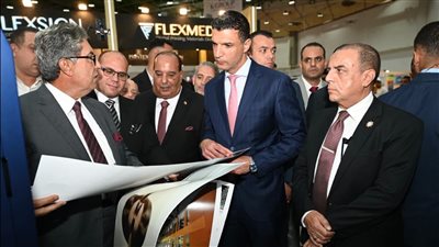 وزير الصناعة يفتتح معرض تكنوبرنت الدولي 2026
