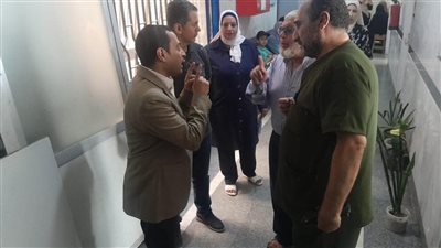 جولة تفقدية لوكيل صحة دمياط بمستشفى عزبة البرج لمتابعة التوسعات