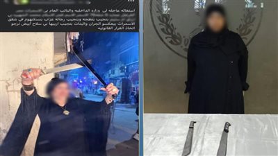 «تمارس البلطجة».. الداخلية تكشف لغز فيديو استعراض سيدة بالأسلحة البيضاء في المقطم