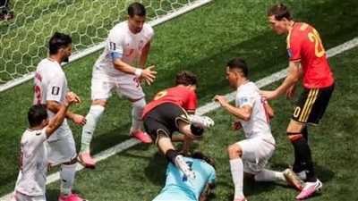 المونديال.. تعادل بلجيكا مع إيران فى صالح مصر 
