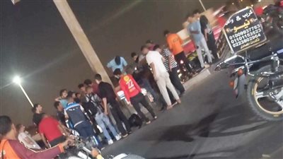 حادث أعلى محور حسب الله الكفراوي