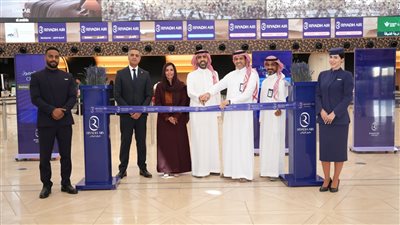 افتتاح أولي رحلات طيران الرياض للقاهرة