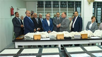 اجتماع موسع بين وزير الاستثمارو محافظ الإسكندرية بمقر هيئة تحكيم القطن 