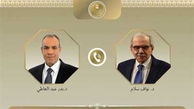 وزير الخارجية مع رئيس الوزراء اللبناني