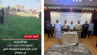 خلاف على قطعة أرض زراعية يشعل معركة مسلحة بين أهالي الصوامعة بسوهاج