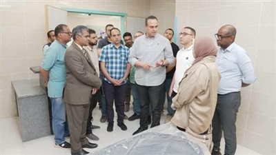 السبكي يتابع تطوير مستشفيات المنيا استعدادًا للتأمين الصحي الشامل