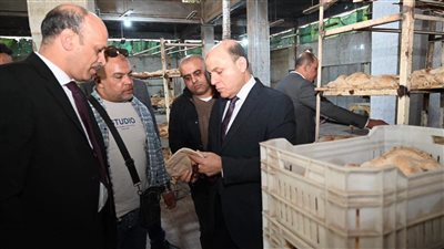 حملات رقابية على مخابز قرية بلقينا بالمحلة تحرر 26 محضرا
