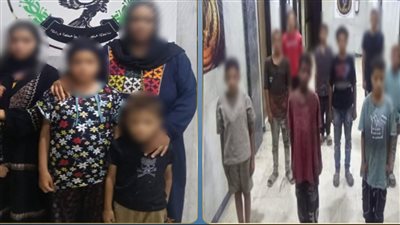 ضبط تشكيل عصابي يستغل الأطفال في أعمال التسول بالجيزة 