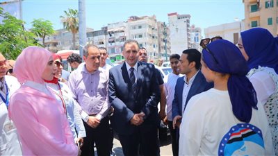  جولة لمحافظ دمياط داخل مخزن الأدوية الإقليمي لمتابعة أعمال الترميم والتطوير