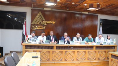 انعقاد الاجتماع الأول للجنة الشباب والتواصل الطلابي بنقابة المهندسين بحضور هيئة المكتب