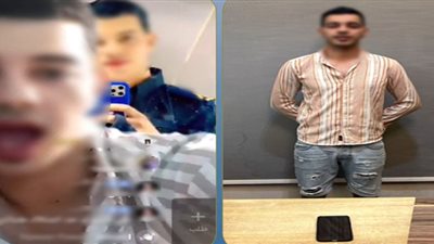 سقوط فرد شرطة بعد تلفظه بكلمات خارجة خلال «بث مباشر»