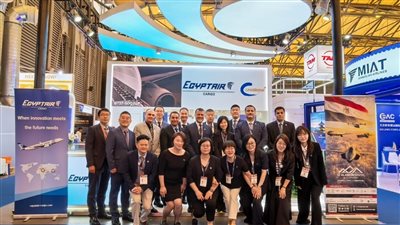 مصر للطيران للشحن الجوي تشارك في معرض China Air Cargo Logistics 2026 بمدينة شنغهاي