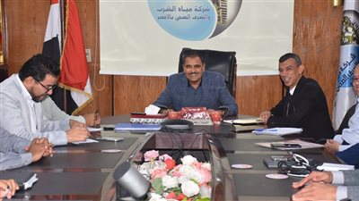 بالصور.. وفد وزاري يزور شركة مياه الأقصر لتقييم الأداء بالقطاعات المختلفة