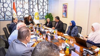 الدكتورة منال عوض تناقش الخطة الاستثمارية لجهاز شؤون البيئة 2026-2027