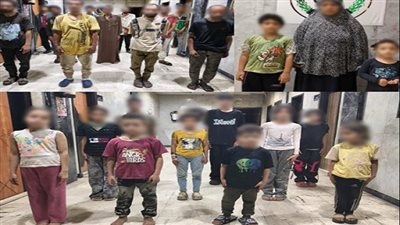 سقوط عصابة خطيرة تستغل الأحداث فى أعمال التسول واستجداء المارة بشوارع القاهرة|صور