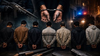 سقوط شبكة لتجارة الأسلحة في المعصرة